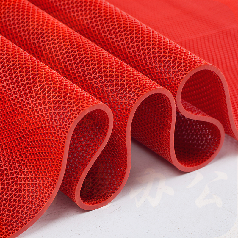 防滑垫 PVC塑料地垫  镂空门垫 1.6*15米/捆   货号：ZF