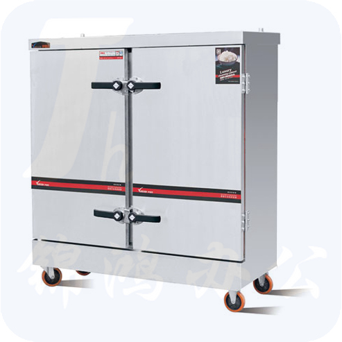 金百川  双门24盘蒸饭车 1410*600*1500/24kw    蒸饭柜平门经济型蒸饭车