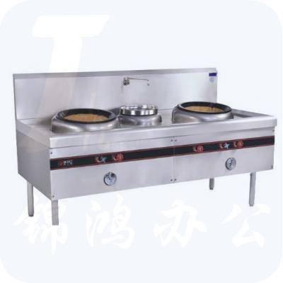 御丰 粤式塘砖双炒单温炒灶 带熄火保护 电子打火 1800*1000 550W/220V 货号：WY