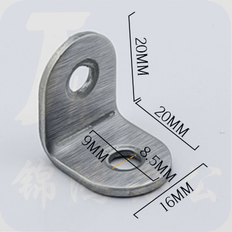 巨联（JULIAN）不锈钢角码 90度支架层板托家具连接件万能