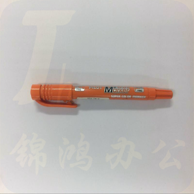 百乐 SCA-TM-O 油性小双头笔 12支/盒  橙色 按支销售