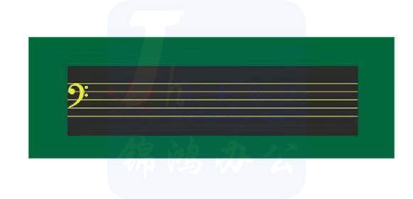 教学黑板 黑白板  60*90cm