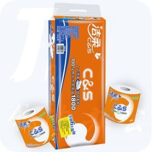 洁柔（C&S）卷纸 活力阳光橙 3层180g卷纸*10卷（上下洁净 中间柔韧）