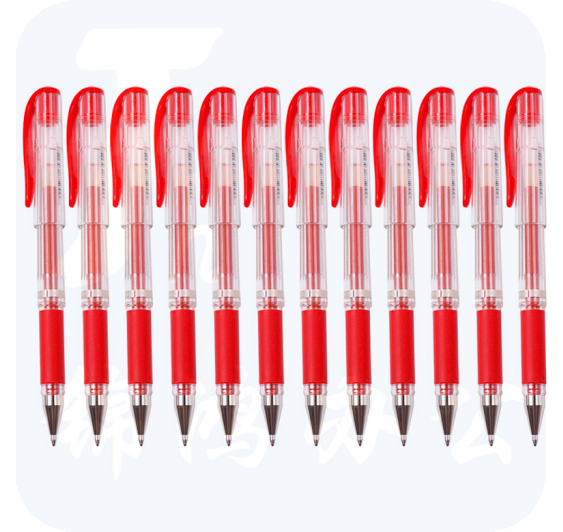 三菱 UM-153 耐水速记中性笔高光笔1.0mm 红色 笔芯UMR-10 按支销售