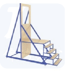 紧急避险训练器材 长3000mm×宽1220mm×高3210mm
