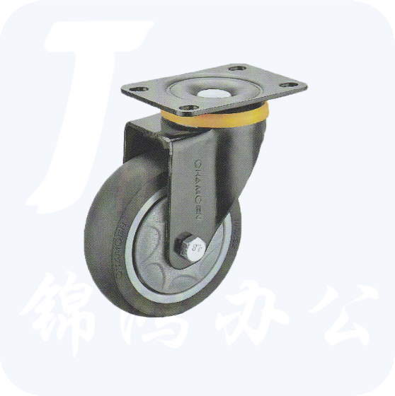 常成  4寸平底活动胶轮  静音轮  货号：HXE
