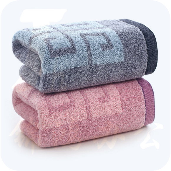 金号 纯棉毛巾 加厚加大全棉面巾 S1206提缎花式线 72*35cm