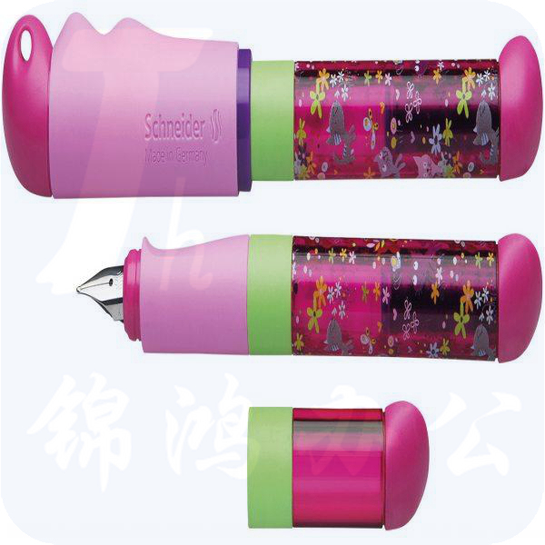 施耐德 162879 成长钢笔套装粉 F咀 粉色 1套 按套销售
