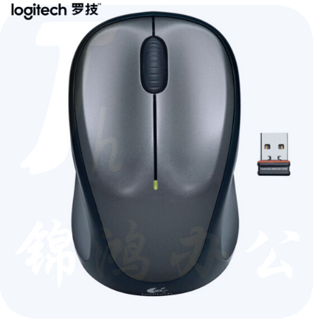罗技  无线鼠标 黑色M235