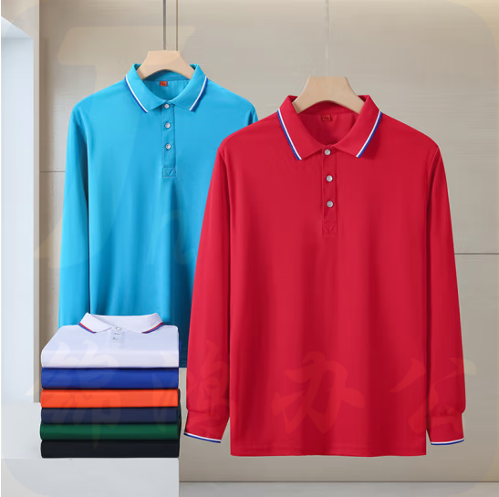 定制长袖T恤  （印字）   货号：JC