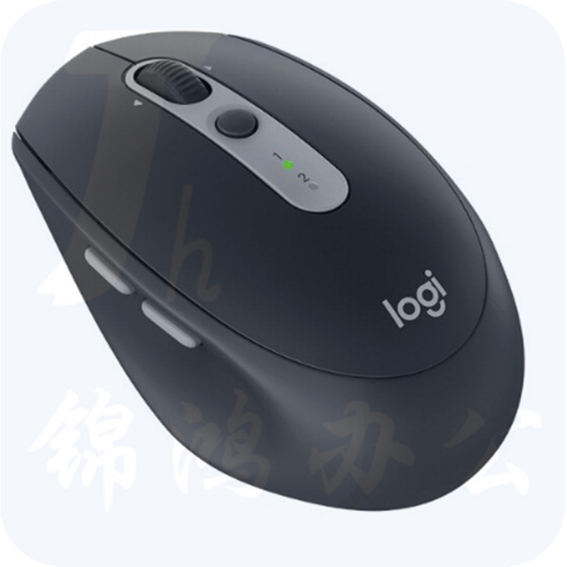 罗技（Logitech） M590 多设备静音无线蓝牙鼠标 黑