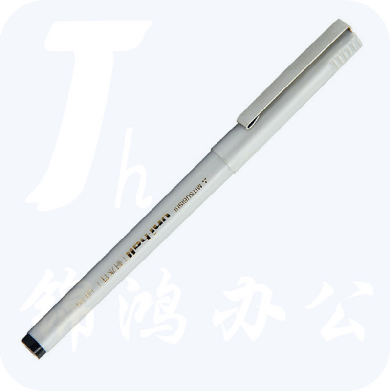 三菱 UB-125 “优丽”走珠笔 0.2mm 黑色  12支/盒 按支销售
