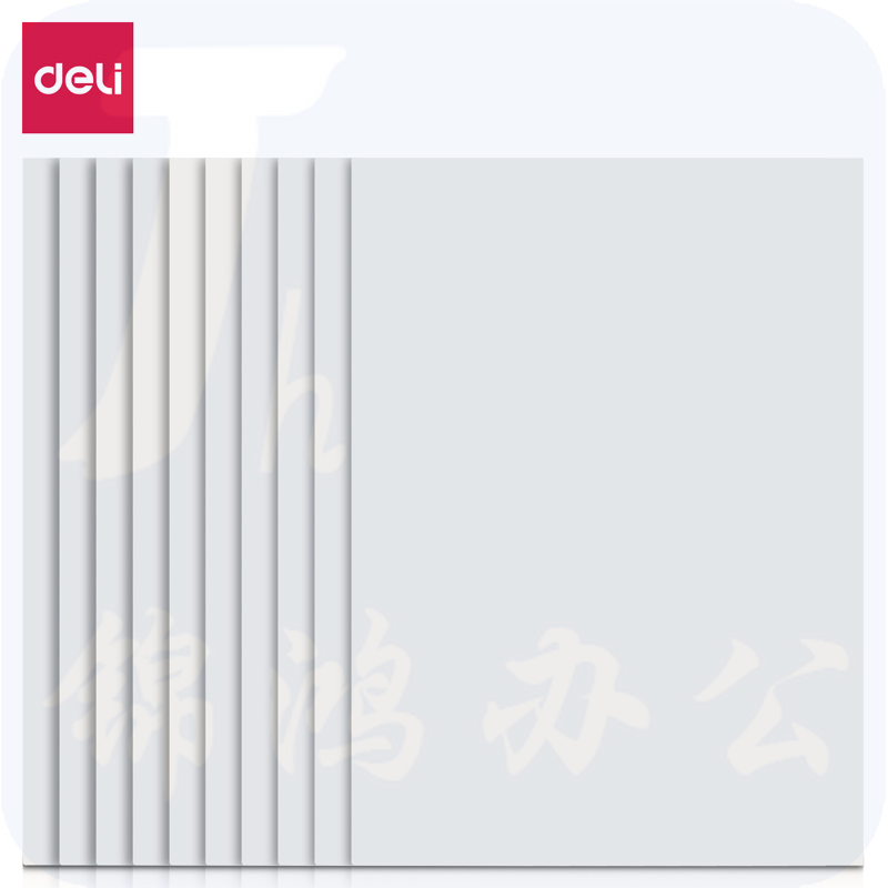 得力10本16K/20张空白信纸信稿纸 笔记本子信签纸草稿纸作业本 3433-6