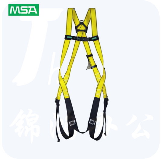 梅思安 10106889沃克曼轻巧型全身式带高空防坠落绳