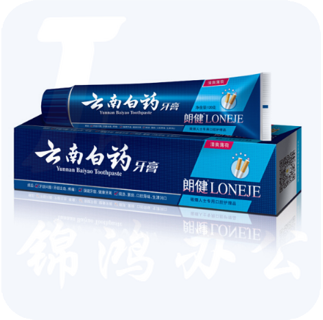云南白药 120g 清爽薄荷香型朗健牙膏