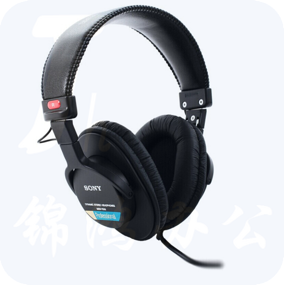 索尼（SONY） MDR7506 监听耳机 HIFI头戴式 游戏 听歌 录音专业降噪有线耳机