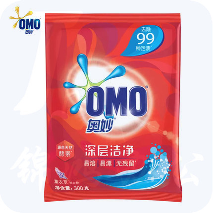 奥妙(AOMIAO)洗衣粉300g 22袋/件
