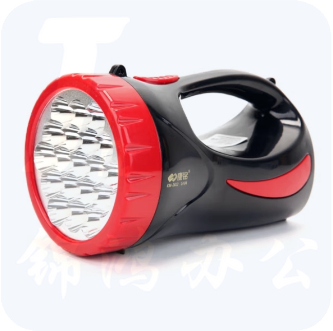 康铭手电筒充电强光手电筒探照灯手提灯KM-2612