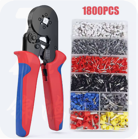 东成  管型针型端子压线钳 HSC86-4A1800冷压端子组合  货号：JC