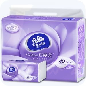 维达 维达110立体美抽取面巾(小码） V2885