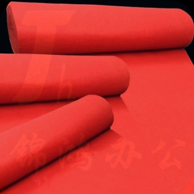 白云（BAIYUN）3*45M 米红地毯一次性结婚 迎宾活动红地毯婚庆展会加厚开业庆典舞台红地毯