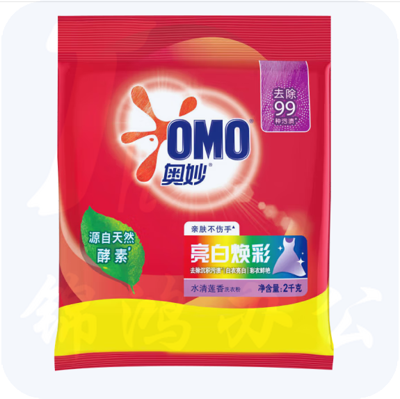 奥妙  深层洁净洗衣粉 怡神薰衣草  2KG/袋  货号：ZF