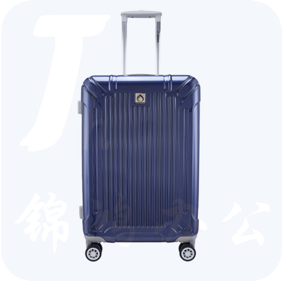 外交官 24英寸 拉杆箱 旅行箱万向轮TSA密码锁箱TC-6673深蓝色