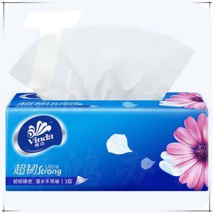 维达超韧抽取式面巾