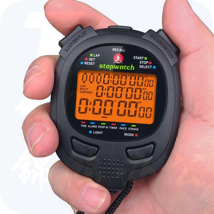 秒表计时器 定时器节拍器 比赛裁判计时用品 数据可上传电脑 400道记忆 PS-1008B