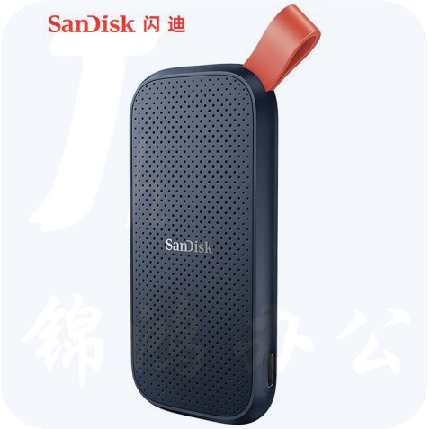闪迪 SDSSDE30-480G-Z25   480GB Type-c E30移动硬盘 （PSSD）极速移动版 传输速度520MB/s 三年质保