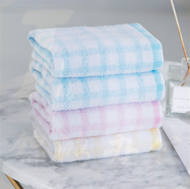 洁丽雅 纯棉毛巾 6636 成人柔软 吸水洗脸面巾 颜色随机