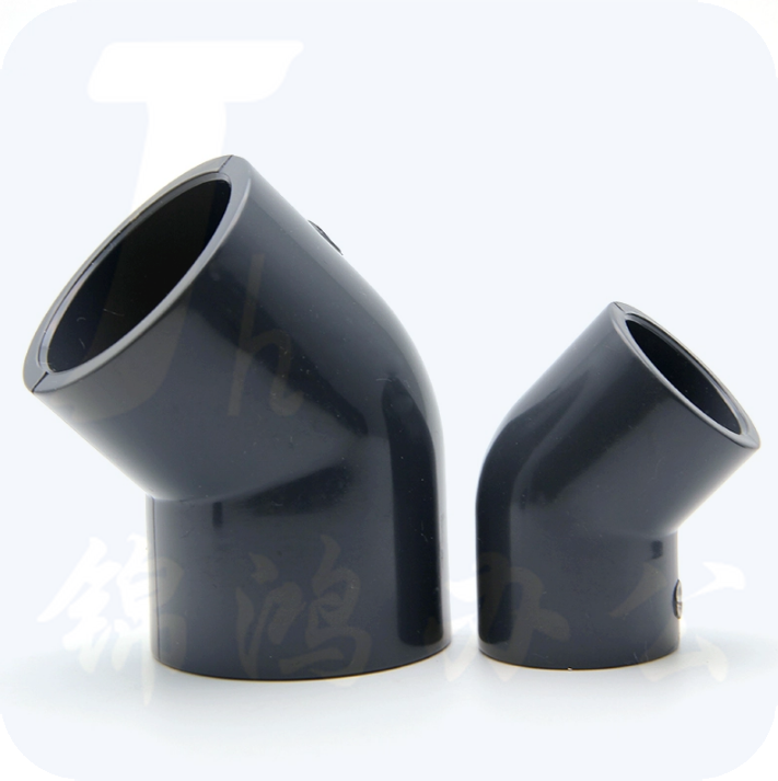 ABS弯头 45°弯头 75mm 货号：JC