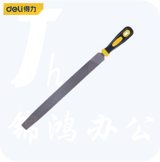 得力(deli) DL65206 粗齿扁锉 6英寸塑柄钢锉锉刀工具  货号：TXH