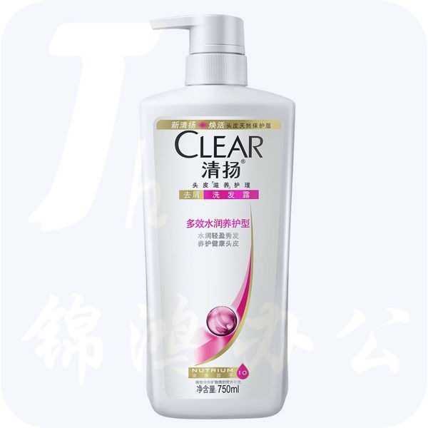 清扬洗发水750G