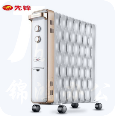 先锋    DS1555 取暖器 电暖器 家用电暖气片 电热油汀 加热器 14片大面积取暖 节能省电升温快