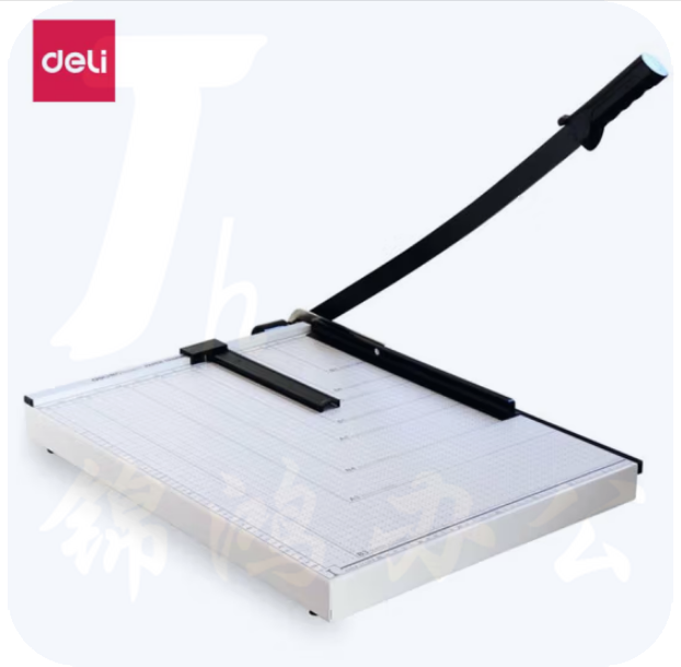 得力（deli）8011 钢质切纸机/切纸刀/裁纸刀/裁纸机 530mm*410mm