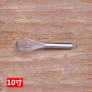 锈钢打蛋器 家用手动蛋糕奶油搅拌器面粉搅拌器搅肉器 10寸打蛋器