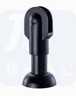 巨联（JULIAN）公共卫生间隔断无配件 黑色尼龙塑料支撑脚 厕所底座 隔断支架