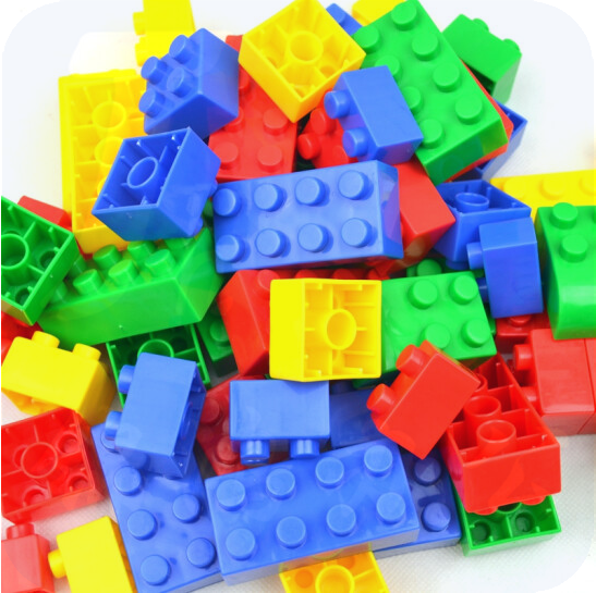 塑料积木/拼装套装小孩儿童玩具早教玩具拼插 （5019拼插积木）
