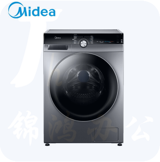 美的滚筒洗衣机全自动10公斤直驱变频除菌蒸汽洗MG100K1 大容量
