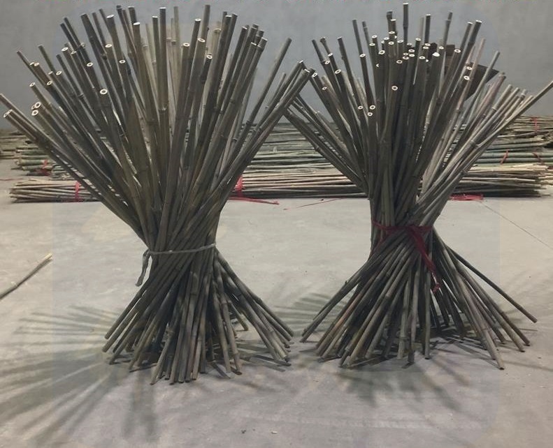 竹子菜园搭架、篱笆栅栏、彩旗装潢跳舞竹杆 直径1厘米 2米长