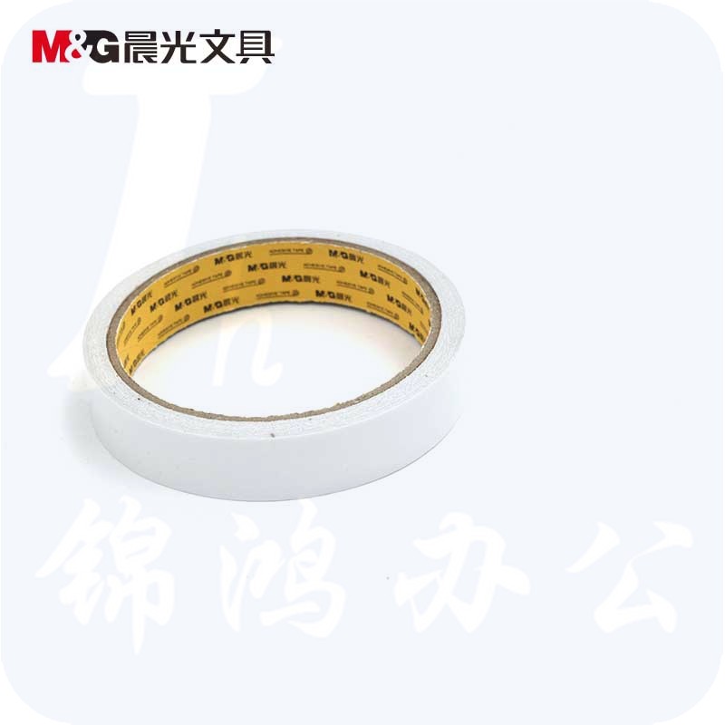 晨光双面棉纸胶带18mm*10y（单卷）AJD97350