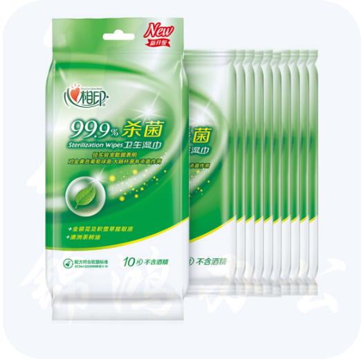 心相印 XCA001 湿纸巾 10片/袋 *24袋装