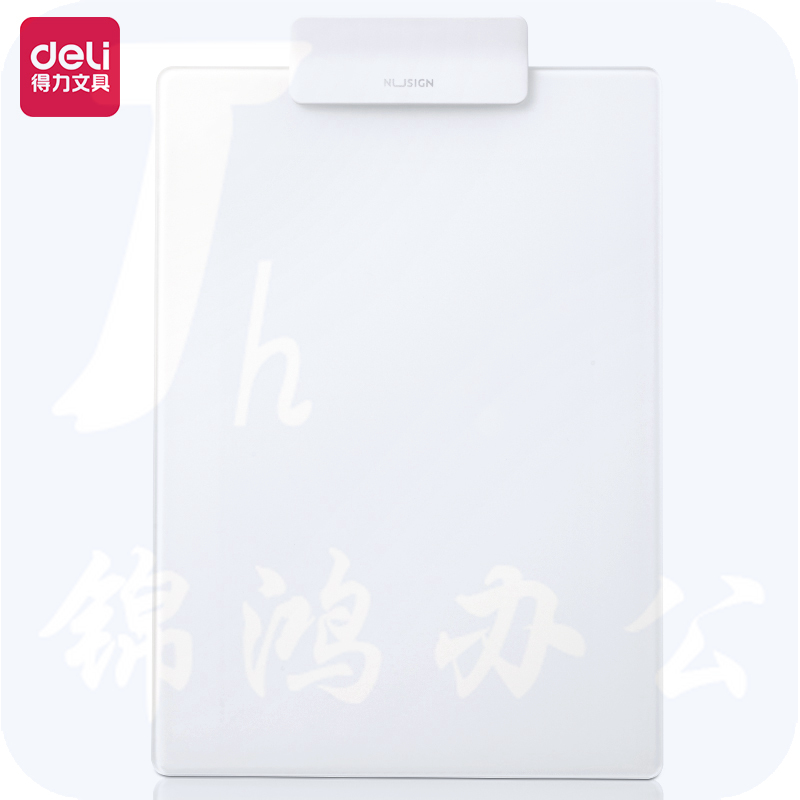 纽赛NS125桌面立式玻璃板300*215mm(白色)(块)