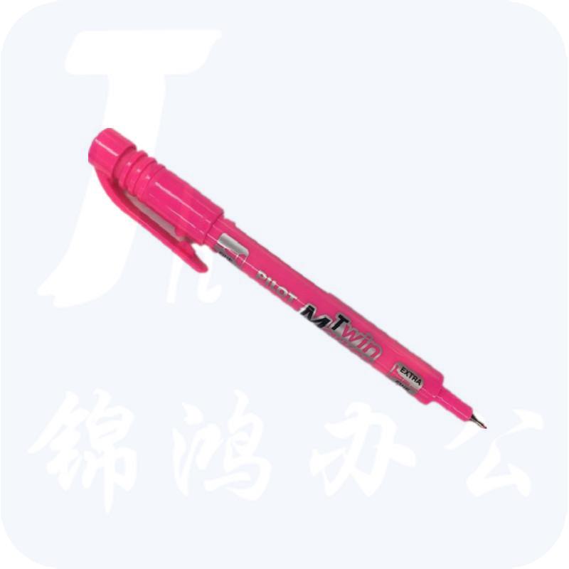 百乐 SCA-TM-P 油性双头万用笔  粉红色 12支/盒 按支销售