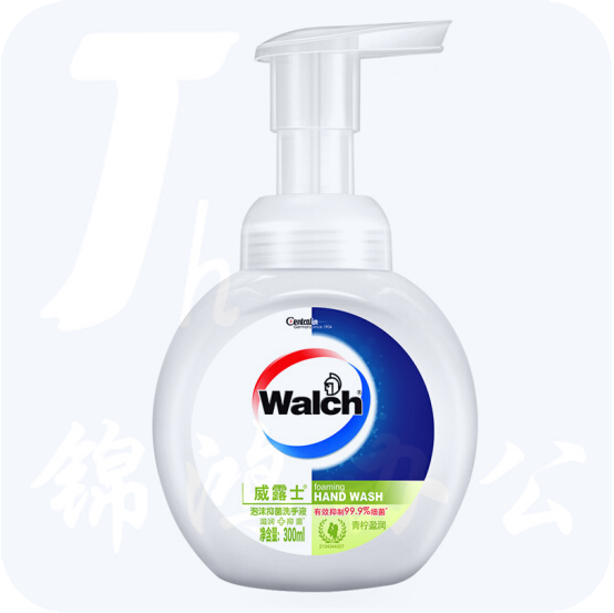 威露士 walch 泡沫洗手液 青柠盈润 300ml/瓶 24瓶/箱