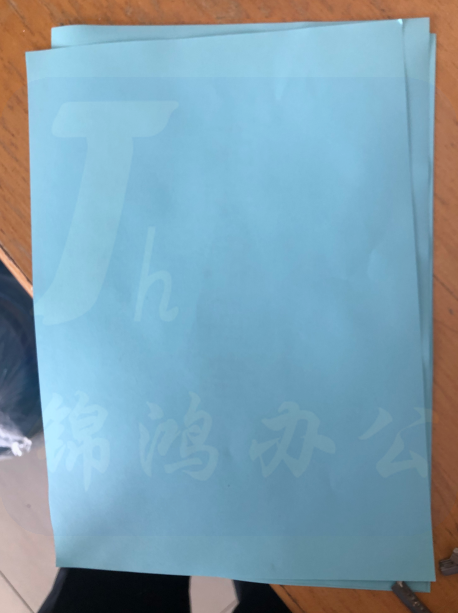 奥凯隔页纸，每包100张，A4纸大小