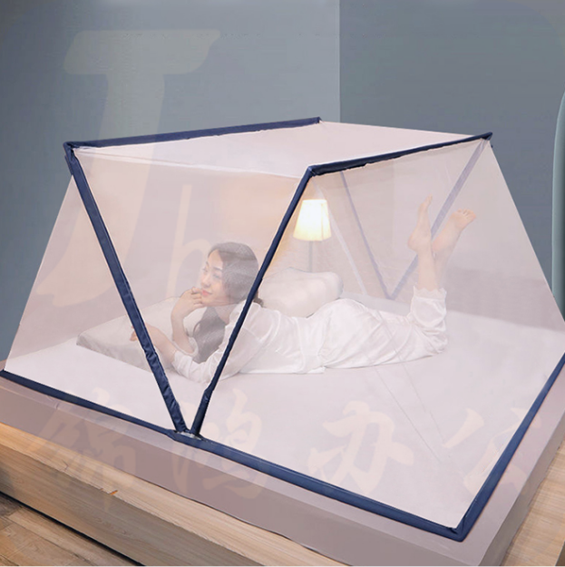 蚊帐 免安装蒙古包蚊帐  尺寸约100*190*80cm