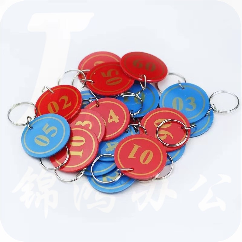 巨联钥匙手牌（数字1-100，红蓝下单备注）