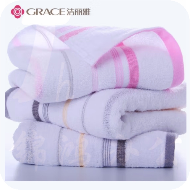洁丽雅毛巾 6410纯棉毛巾72*34cm(条) 随机